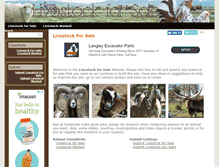 Tablet Screenshot of livestock-forsale.com